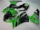 Kit Carénages Motos Kawasaki ZX6R 09-12 - Noir Vert