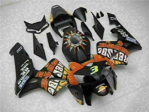 Kit Carénages Motos & Plastique Honda CBR 600 RR 05-06 - Noir Kit Carénages Motos & Plastique Honda CBR 600 RR 05-06 - Noir