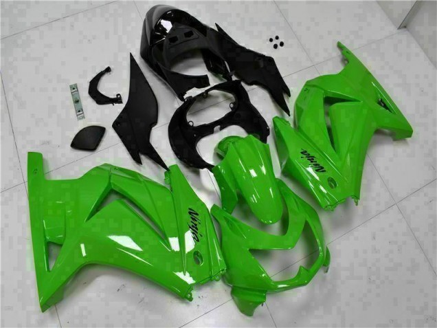 Kit Carénages Motos & Plastique Kawasaki EX250 08-12 - Vert Noir Ninja Kit Carénages Motos & Plastique Kawasaki EX250 08-12 - Vert Noir Ninja