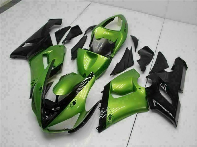 Kit Carénages Motos & Plastique Kawasaki ZX6R 05-06 - Vert Kit Carénages Motos & Plastique Kawasaki ZX6R 05-06 - Vert