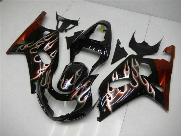 Kit Carénages Motos & Plastique Suzuki GSXR 600 / 750 K1 K2 K3 01-03 - Noir Kit Carénages Motos & Plastique Suzuki GSXR 600 / 750 K1 K2 K3 01-03 - Noir