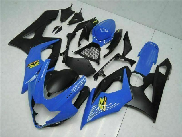 Kit Carénages Motos Suzuki GSXR 1000 K5 05-06 - Bleu Noir Kit Carénages Motos Suzuki GSXR 1000 K5 05-06 - Bleu Noir