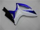 Kit Carénages Motos Suzuki GSXR 600 / 750 K6 06-07 - Bleu Blanc Kit Carénages Motos Suzuki GSXR 600 / 750 K6 06-07 - Bleu Blanc