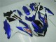 Kit Carénages Motos Suzuki GSXR 600 / 750 K8 08-10 - Bleu Blanc Kit Carénages Motos Suzuki GSXR 600 / 750 K8 08-10 - Bleu Blanc