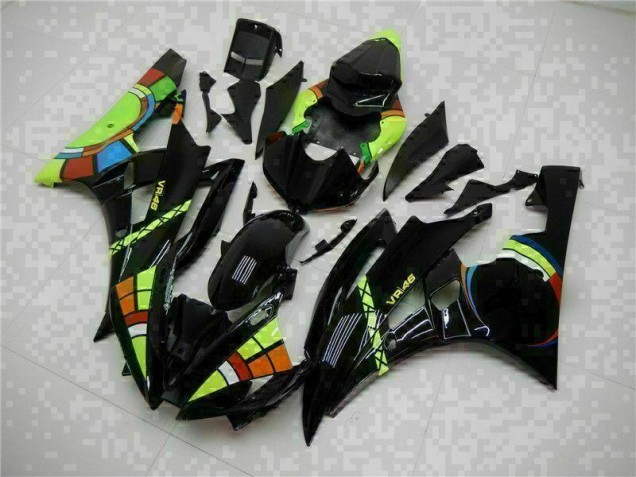 Kit Carénages Motos Yamaha R6 06-07 - Noir Kit Carénages Motos Yamaha R6 06-07 - Noir