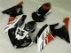 Kit Carénages Motos Yamaha R6 08-16 - Blanc Noir Kit Carénages Motos Yamaha R6 08-16 - Blanc Noir