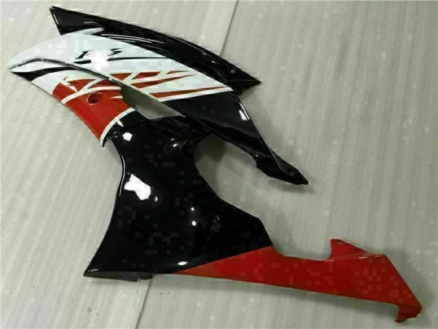 Kit Carénages Motos Yamaha R6 08-16 - Blanc Noir Kit Carénages Motos Yamaha R6 08-16 - Blanc Noir