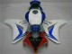Kit Carénages Motos Complet Honda CBR 1000 RR 08-11 - Blanc Bleu Kit Carénages Motos Complet Honda CBR 1000 RR 08-11 - Blanc Bleu