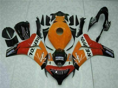 Kit Carénages Motos Complet Honda CBR 1000 RR 08-11 - Orange Repsol