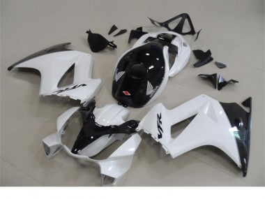 Kit Carénages Motos Complet Honda VFR 800 02-13 - Blanc Noir
