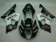 Kit Carénages Motos Complet Suzuki GSXR 1000 K3 03-04 - Blanc Noir