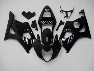 Kit Carénages Motos Complet Suzuki GSXR 1000 K3 03-04 - Noir Brillant