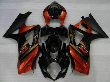 Kit Carénages Motos Complet Suzuki GSXR 1000 K7 07-08 - Noir