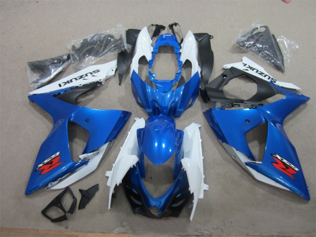 Kit Carénages Motos Complet Suzuki GSXR 1000 K9 09-16 - Bleu Blanc