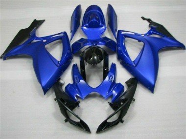 Kit Carénages Motos Complet Suzuki GSXR 600 / 750 K6 06-07 - Bleu Noir