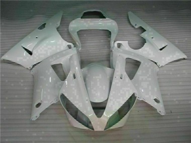 Kit Carénages Motos Complet Yamaha R1 00-01 - Blanc