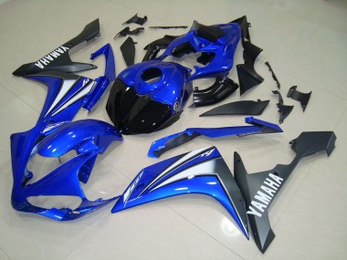 Kit Carénages Motos Complet Yamaha R1 07-08 - Bleu Blanc