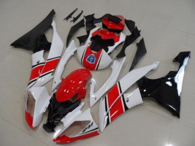 Kit Carénages Motos Complet Yamaha R6 08-16 - Rouge Blanc Noir