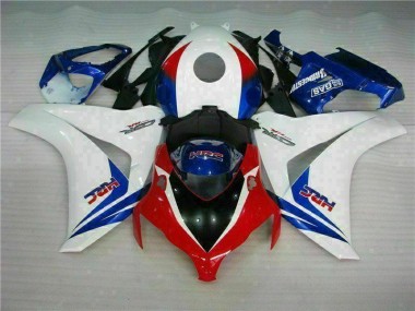 Kit Carénages Motos Honda CBR 1000 RR 08-11 - Blanc Bleu