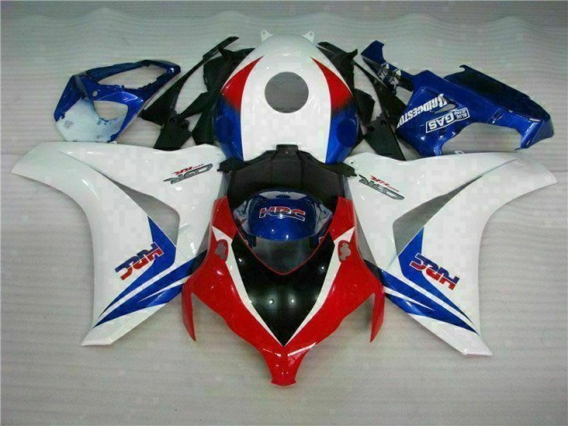 Kit Carénages Motos Honda CBR 1000 RR 08-11 - Blanc Bleu Kit Carénages Motos Honda CBR 1000 RR 08-11 - Blanc Bleu