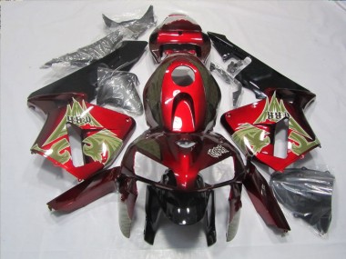 Kit Carénages Motos Honda CBR 600 RR 05-06 - Noir Rouge