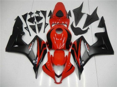 Kit Carénages Motos Honda CBR 600 RR 07-08 - Noir Rouge
