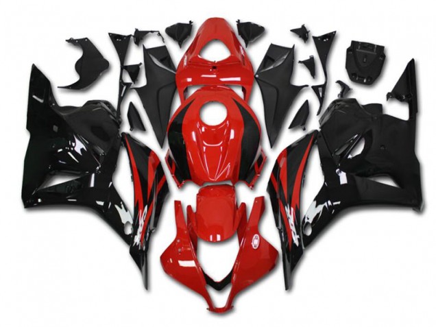Kit Carénages Motos Honda CBR 600 RR 09-12 - Rouge Noir Kit Carénages Motos Honda CBR 600 RR 09-12 - Rouge Noir