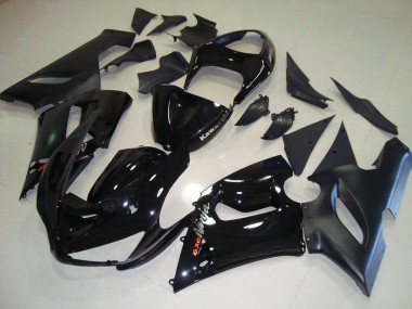 Kit Carénages Motos Kawasaki ZX6R 05-06 - Noir