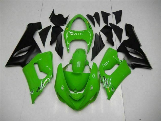 Kit Carénages Motos Kawasaki ZX6R 05-06 - Vert Kit Carénages Motos Kawasaki ZX6R 05-06 - Vert