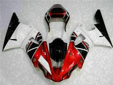 Kit Carénages Motos & Plastique Yamaha R1 00-01 - Rouge