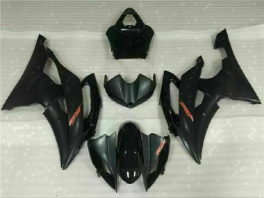 Kit Carénages Motos & Plastique Yamaha R6 08-16 - Noir