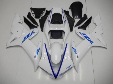 Kit Carénages Motos Yamaha R1 02-03 - Blanc