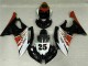 Kit Carénages Motos Yamaha R6 08-16 - Blanc Noir Kit Carénages Motos Yamaha R6 08-16 - Blanc Noir