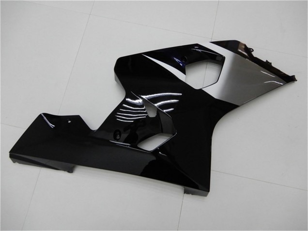 Carénages Moto Suzuki GSXR 600/750 2004-2005 - Noir Brillant Argent Bleu
