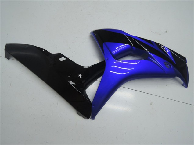 Kits Carénage Moto Honda CBR1000RR 2006-2007 - Bleu Noir Brillant