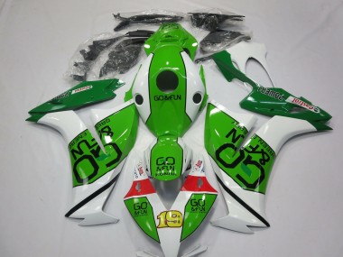 Carénages Moto Honda CBR1000RR 2012-2016 - Blanc Vert Rouge Go Fun