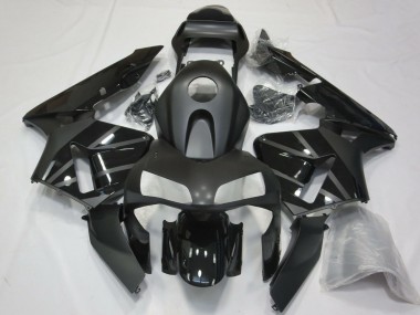 Carénages Moto Honda CBR600RR 2003-2004 - Noir Brillant Noir Mat