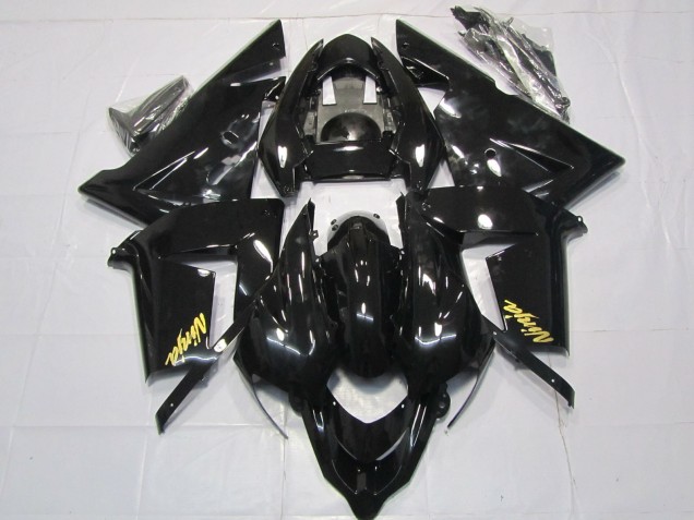 Carénages Moto Kawasaki ZX10R 2004-2005 - Noir Brillant Or
