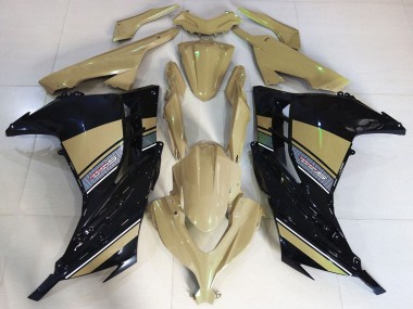 Carénages Moto Kawasaki Ninja 300 2013-2017 - Bronzage du Désert Noir