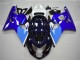 Carénage Moto Suzuki GSXR 600/750 2004-2005 - Blanc Bleu Noir