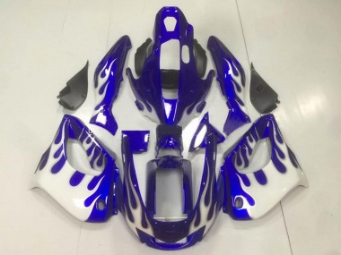 Carénage Moto Yamaha YZF 1000R Thundecourses 1997-2007 - Bleu Blanc