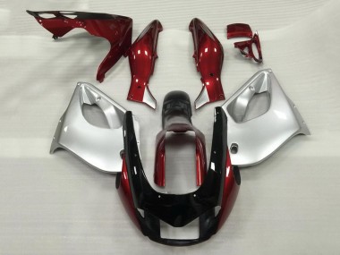Carénages Moto Yamaha YZF 1000R Thundecourses 1997-2007 - Bourgogne Argent
