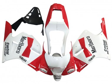 Carénages Moto Yamaha TZR250 3XV 1991-1994 - Blanc Rouge Marlboro Castrol Dunlop