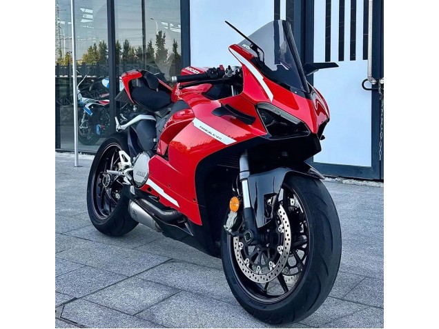 Carénages Moto Ducati Panigale V2 2020-2024 - Rouge Blanc