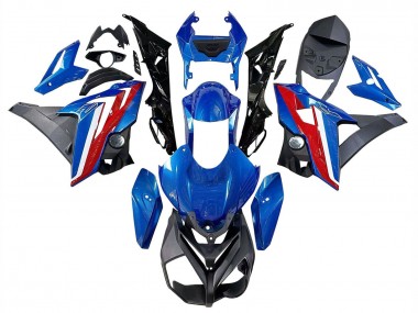 Carénages Moto BMW S1000R 2014-2016 - Bleu Rouge