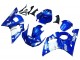 Carénages Moto Yamaha YZF 600 R6 1998-2002 - Bleu Blanc