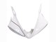 Carénage Moto Yamaha YZF R6 2003-2004 - Blanc Noir Brillant