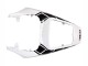 Carénage Moto Yamaha YZF R6 2003-2004 - Blanc Noir Brillant