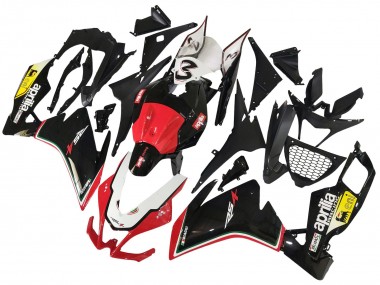 Carénages Moto Aprilia RS4 50 125 2012-2019 - Blanc Rouge Jaune Noir Brillant
