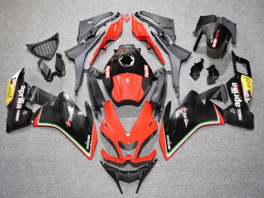 Carénages Moto Aprilia RS4 50 125 2012-2019 - Rouge Jaune Noir Brillant